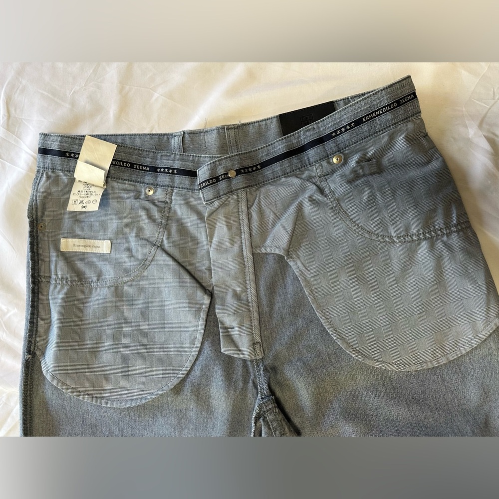 Ermenegildo Zegna Gray Denim Jeans - Picture 10 of 14